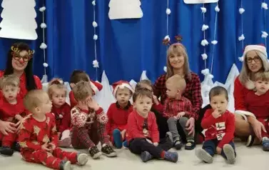 Mikołajkowe zdjęcie grupy Bystrzaki