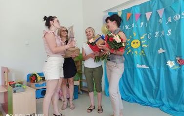 Uroczyste zakończenie w grupie Bystrzaki 2