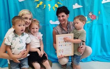 Uroczyste zakończenie w grupie Bystrzaki 19