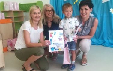 Uroczyste zakończenie w grupie Bystrzaki 32