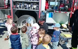 pokaz sprzętu strażackiego