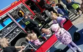 pokaz sprzętu strażackiego