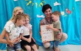 Uroczyste zakończenie w grupie Bystrzaki 1