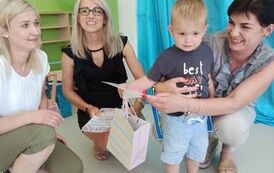 Uroczyste zakończenie w grupie Bystrzaki 22