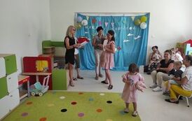 Uroczyste zakończenie w grupie Bystrzaki 34