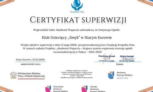 Certyfikat superwizji